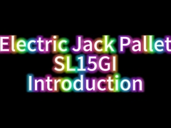 1500 kg Camion elettrico a pallet Altura di sollevamento di trazione nominale 200 mm