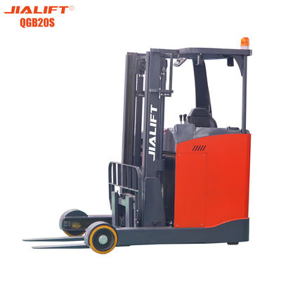 qualità  11kw Electric Stacker Forklift 1300kg Standing On 1300kg Lifting Height 4.5m fabbrica